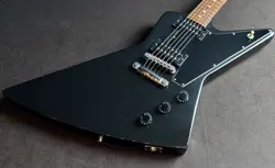 GIBSON USA EXPLORER 76 VINTAGE REISSUE EBONY 2012 W/SOFT CASE SAFE PACKING