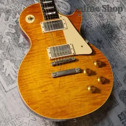 GIBSON CUSTOM SHOP 2017 1959 LES PAUL STANDARD DIRTY LEMON VOS GUITAR