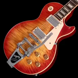 GIBSON USA 2012 LES PAUL TRADITIONAL PLUS BIGSBY B-7 FLAME MAPLE TOP W/HARD CASE
