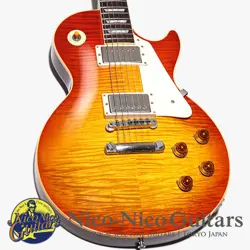 GIBSON CUSTOM SHOP 1997 HISTORIC COLLECTION 1958 LES PAUL REISSUE FIGURED YCS CH