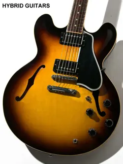 GIBSON CUSTOM SHOP ES-335 DOT REISSUE VINTAGE SUNBURST 2011