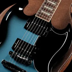 GIBSON USA / CUSTOM COLOR SERIES SG STANDARD 61 PELHAM BLUE BURST 2024