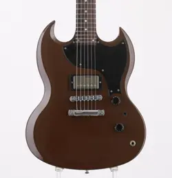 GIBSON USA SG-X USED MAHOGANY BODY MAHOGANY NECK CHOCOLATE BROWN W/HARD CASE