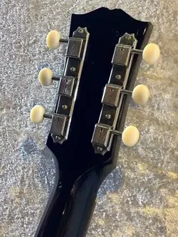 GIBSON TRIAL VIDEO 60S J-45 ORIGINAL EBONY 21344162 HEAVY AND POWERFUL TONE STOC