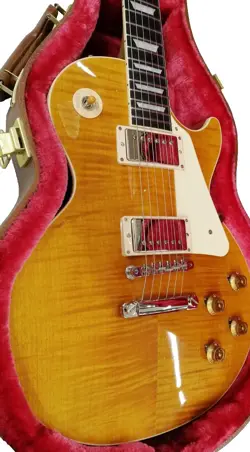 [GIBSON] LES PAUL STANDARD 1950 FIGURED TOP HONEY AMBER USA 2023 ELECTRIC GUITAR