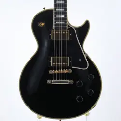 GIBSON CUSTOM SHOP HISTORIC COLLECTION 1957 LES PAUL CUSTOM VOS EBONY #GGWU7