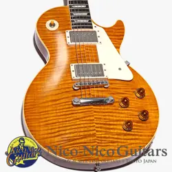 GIBSON CUSTOM SHOP 1998 HISTORIC COLLECTION 1958 LES PAUL REISSUE FIGURED YCS AM