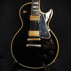 GIBSON CUSTOM SHOP HISTORIC COLLECTION 1957 LES PAUL CUSTOM VOS EBONY[SN 791329]