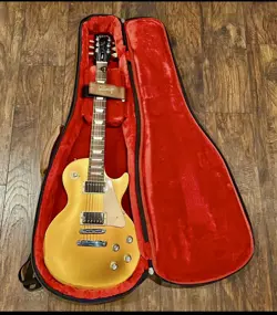 GIBSON 2018 LES PAUL TRIBUTE GOLD TOP USA MADE ELECTRIC GUITAR