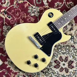 GIBSON CUSTOM SHOP 1957 LES PAUL SPECIAL SINGLE CUT REISSUE VOS TV YELLOW #GG7HW