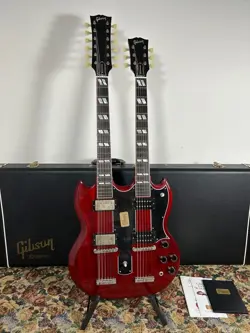 GIBSON PSL EDS-1275 DOUBLE NECK 2017 WHITE FROM JAPAN