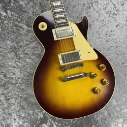GIBSON CUSTOM SHOP 1958 LES PAUL STANDARD REISSUE VOS BOURBON BURST W/HARD CASE