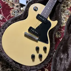 GIBSON CUSTOM SHOP 1957 LES PAUL SPECIAL SINGLE CUT REISSUE VOS TV YELLOW #GG79R