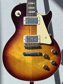 GIBSON CUSTOM SHOP 1958 LES PAUL STANDARD REISSUE BOURBON BURST VOS W/HARD CASE