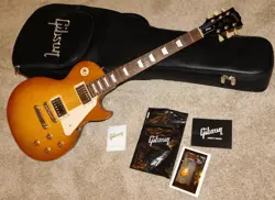 GIBSON LES PAUL TRIBUTE ELECTRIC GUITAR SATIN HONEYBURST 2023
