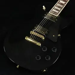 GIBSON EXCLUSIVE LES PAUL STUDIO WITH GOLD HARDWARE EBONY #GGE9W