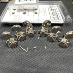 GROVER 502N LOCKING TUNERS 3X3 FOR MODERN GIBSON LES PAUL SG  NICKEL VERY NICE
