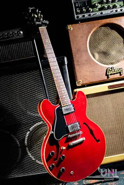 GIBSON ES-335 LEFTY / 2001 USED ELECTRIC GUITAR