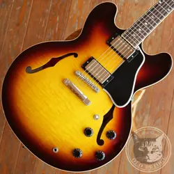 GIBSON USA CUSTOM ESDT-335 / ES-335 VINTAGE SUNBURST W/HARD CASE
