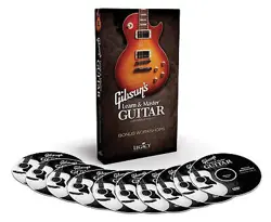 GIBSON'S LEARN & MASTER GUITAR BONUS WORKSHOPS LESSONS MUSIC VIDEO 10 DVD PACK