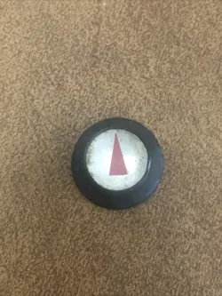 GIBSON 1960’S GA SERIES AMPLIFIER AMP KNOB INVADER RED POINTER RARE