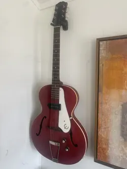 GIBSON VINTAGE EIPHONE LES PAUL 1961 E422T ELECTRIC GUITAR BURGUNDY