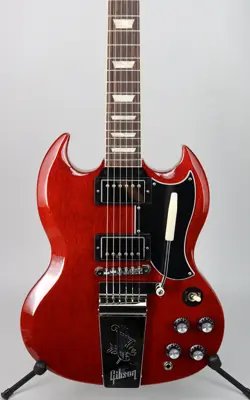 USED 2024 GIBSON SG STANDARD '61 MAESTRO VIBROLA VINTAGE CHERRY