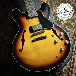 GIBSON CUSTOM SHOP 1961 ES-335 REISSUE VOS VINTAGE BURST W/HARD CASE