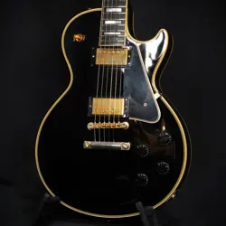 GIBSON CUSTOM SHOP HISTORIC COLLECTION 1957 LES PAUL CUSTOM VOS EBONY #GG5YO
