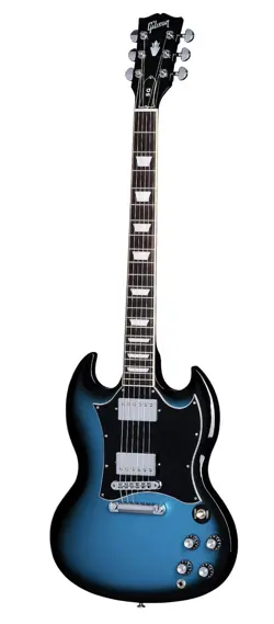 GIBSON SG STANDARD ELECTRIC GUITAR PELHAM BLUE BURST 2024 NEW