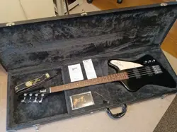 GIBSON THUNDERBIRD STUDIO 2000 ELECTRIC BASS GUITAR RARE BLACK VINTAGE W CASE