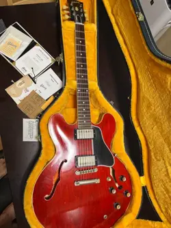 GIBSON MURPHY LAB ES-335 HEAVY AGED ELECTRIC GUITAR FROM JAPAN