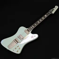 GIBSON CUSTOM SHOP 1963 FIREBIRD V HEAVY AGED ANTIQUE FROST BLUE FROM JAPAN