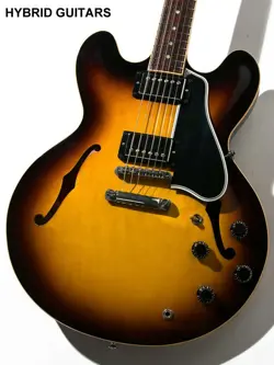 GIBSON CUSTOM SHOP ES-335 DOT REISSUE VINTAGE SUNBURST 2011 1998 ELECTRIC GUITAR
