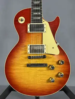 2025 GIBSON CUSTOM SHOP '60 REISSUE LES PAUL STANDARD WASHED CHERRY BURST