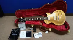 GIBSON USA LES PAUL STANDARD 50S GOLD TOP ELECTRIC GUITAR SAFE DELIVERY FROM JAP