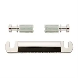 GIBSON STOP BAR TAILPIECE, CHROME