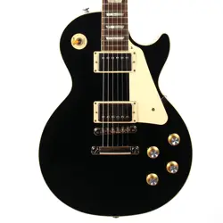 GIBSON USA '50S LES PAUL STANDARD 2024 EBONY BLACK GLOSS
