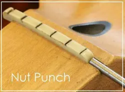 AXEMASTERS NUT REMOVAL PUNCH FOR GUITARS - FENDER GIBSON EPIPHONE IBANEZ & MORE