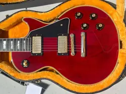 GIBSON CUSTOM SHOP 1968 LES PAUL CUSTOM BLACK FROM JAPAN