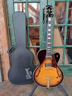 2013 GIBSON MIDTOWN KALAMAZOO SEMI-HOLLOW IN SUNBURST W/ GIBSON HARD CASE