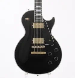 GIBSON CUSTOM SHOP LES PAUL CUSTOM RICHLITE 2015 EBONY #GGAQ7
