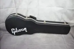 SKB GIBSON LOGO LES PAUL VINTAGE ABS HARD PLASTIC CASE - BLACK