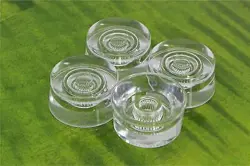 CLEAR SPEED KNOBS 4PK FOR GIBSON GUITARS WITH US FINE SPLINES