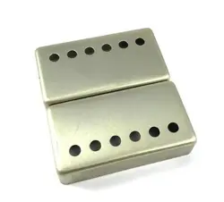 (2) RAW NICKEL COVERS FOR VINTAGE GIBSON® PAF HUMBUCKER PICKUPS PC-0300-000