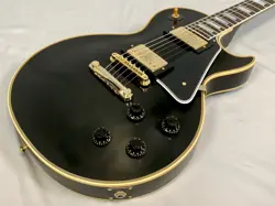 GIBSON CUSTOM SHOP 1957 LES PAUL CUSTOM REISSUE EBONY 2-PICKUP
