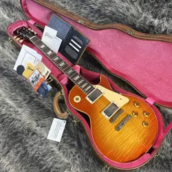GIBSON CUSTOM SHOP 1959 LES PAUL STANDARD REISSUE SUNRISE TEA BURST VOS
