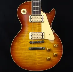 GIBSON CUSTOM SHOP MURPHY LAB 1959 LES PAUL STANDARD SLOW ICED TEA FADE ULTRA