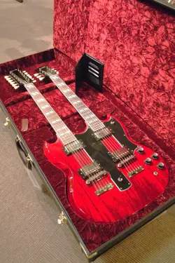 GIBSON CUSTOM SHOP EDS-1275 DOUBLE NECK CHERRY RED NEW ELECTRIC GUITAR