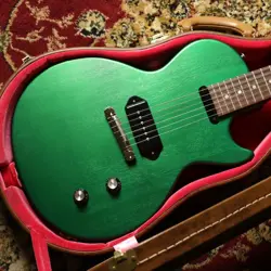 GIBSON CUSTOM SHOP 1957 LES PAUL JUNIOR SINGLE CUT MOD VOS SATIN EMERALD